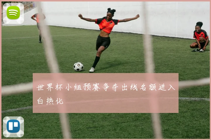世界杯小组预赛争夺出线名额进入白热化